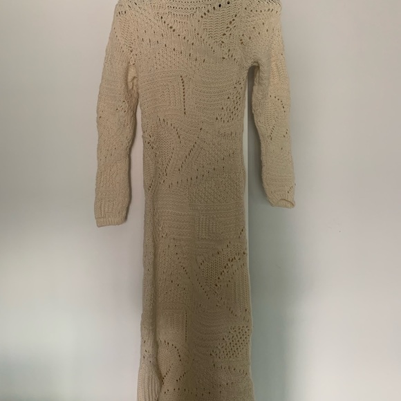 Mango Openwork Detail Sweater Dress - Picture 8 of 10